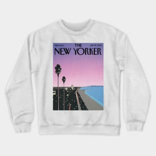 Hiroshi Nagai - City At Night Crewneck Sweatshirt